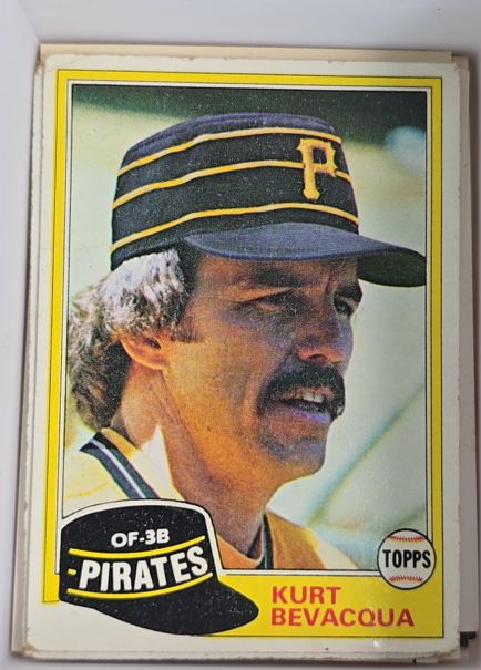 1981 Topps #118 Kurt Bevacqua — front