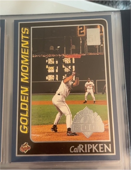 2000 Topps Golden Moments #384 Cal Ripken Jr. — front