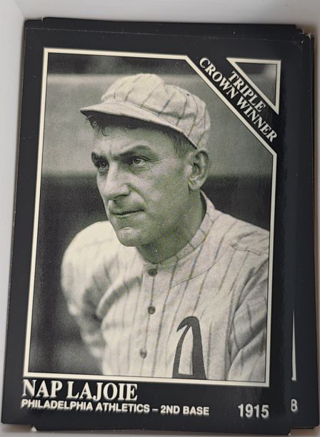 1991 The Sporting News Conlon Collection #528 Nap Lajoie — front