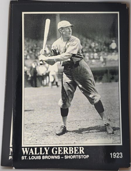 1992 Conlon Collection TSN #501 Wally Gerber — front