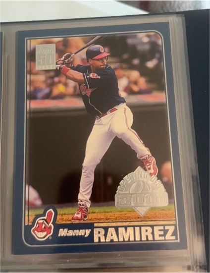 2001 Topps Opening Day #32 Manny Ramirez — front
