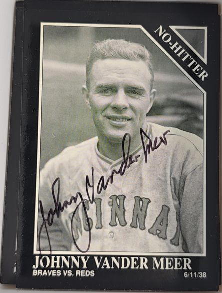 1992 Conlon Collection #6 Johnny Vander Meer — front