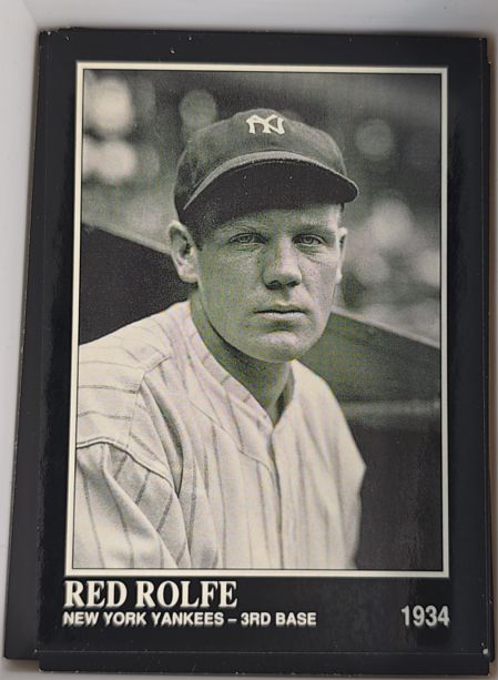 1992 Conlon Collection TSN #576 Red Rolfe — front