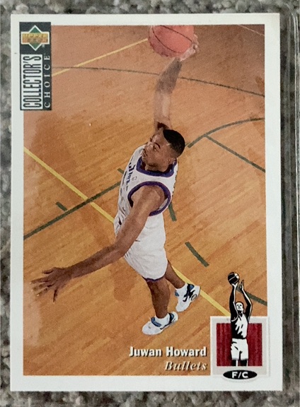 1994-95 Collector's Choice #278 Juwan Howard — front
