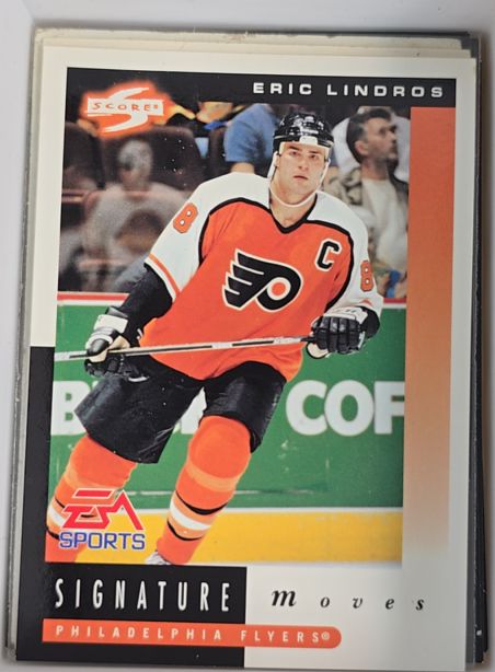 1997-98 Score #265 Eric Lindros — front