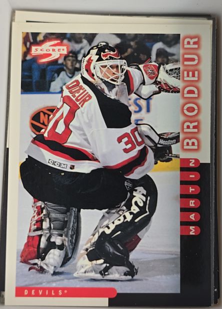 1997-98 Score #30 Martin Brodeur — front