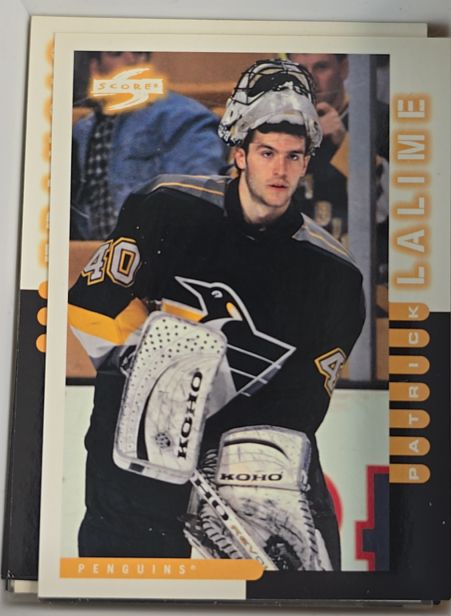 1997-98 Score #40 Patrick Lalime — front
