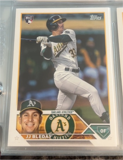 2023 Topps Update Series #US330 JJ Bleday — front