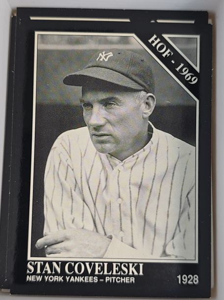 1991 Conlon Collection #HOF-1969 Stan Coveleski — front