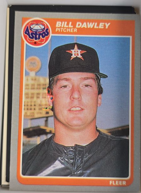 1985 Fleer #348 Bill Dawley — front