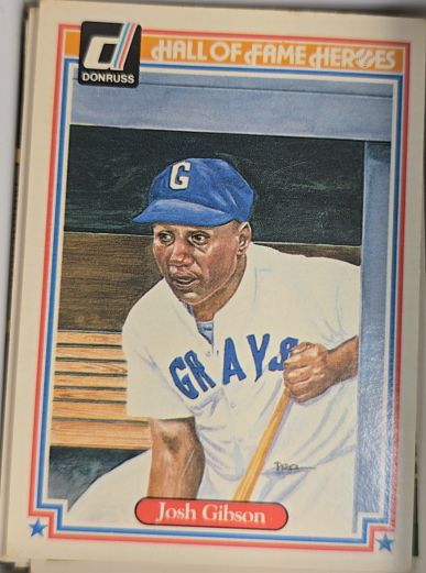 1983 Donruss Hall of Fame Heroes #4 Josh Gibson — front