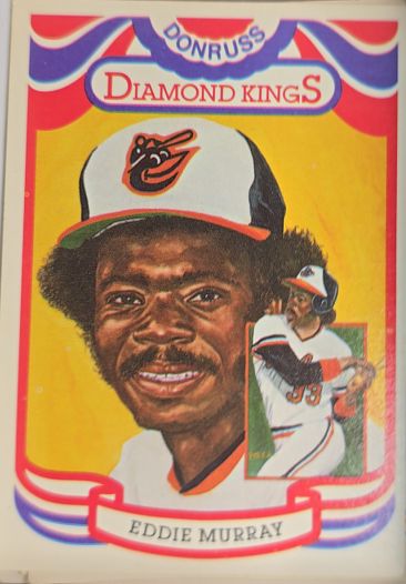 1983 Donruss Diamond Kings #22 Eddie Murray — front