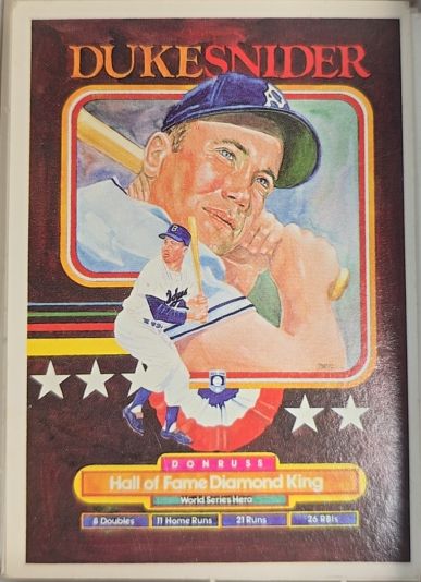 1984 Donruss #648 Duke Snider — front