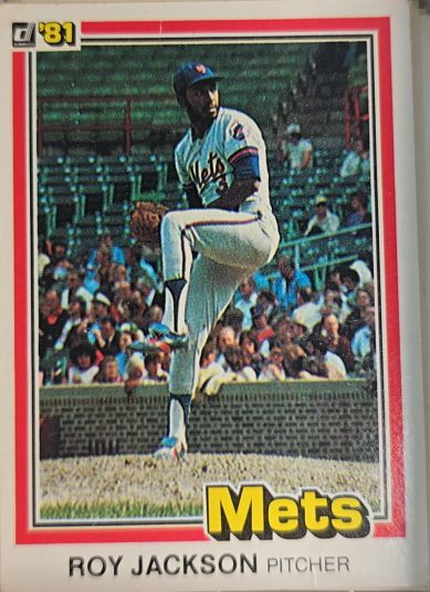 1981 Donruss #36 Roy Jackson — front