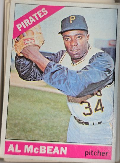 1966 Topps #353 Al McBean — front