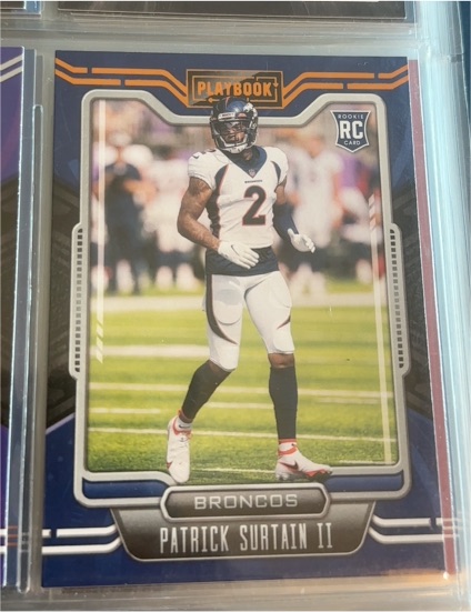 2021 Panini Playbook #144 Patrick Surtain II — front