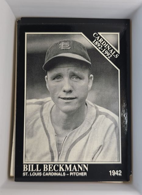 1992 Conlon Collection TSN #623 Bill Beckmann — front