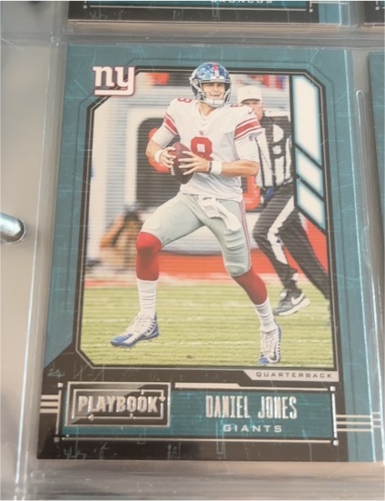 2020 Panini Playbook #54 Daniel Jones — front