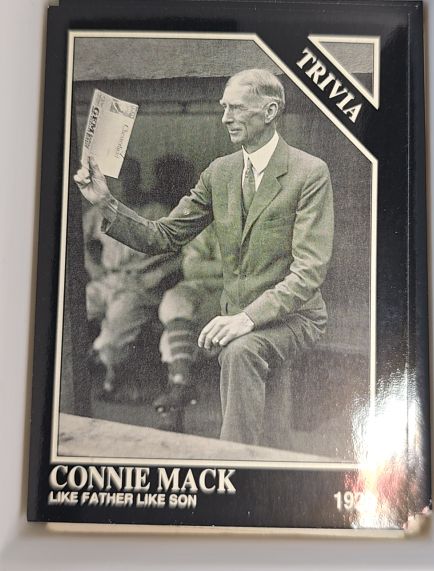 1992 The Sporting News Conlon Collection #599 Connie Mack — front