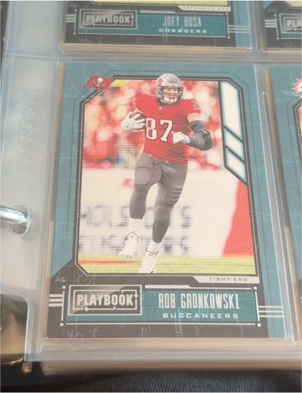 2020 Panini Playbook #86 Rob Gronkowski — front