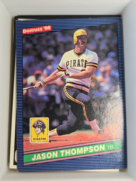 1986 Donruss #322 Jason Thompson — front