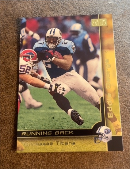 2000 SkyBox #42 Eddie George — front