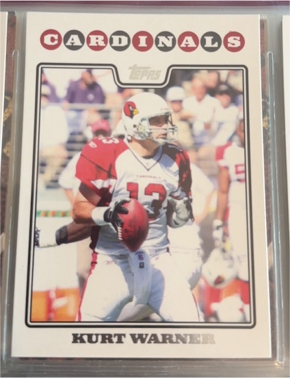 2008 Topps #37 Kurt Warner — front