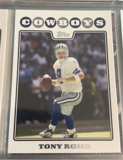 2008 Topps #22 Tony Romo — front