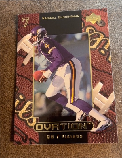 1999 Upper Deck Ovation #31 Randall Cunningham — front