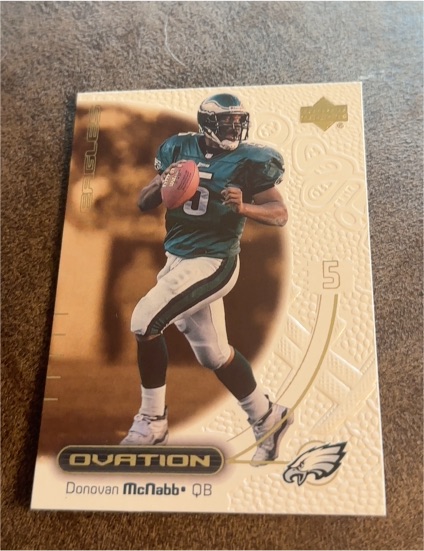 2000 Upper Deck Ovation #44 Donovan McNabb — front
