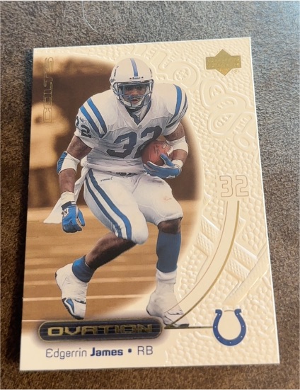 2000 Upper Deck Ovation #24 Edgerrin James — front