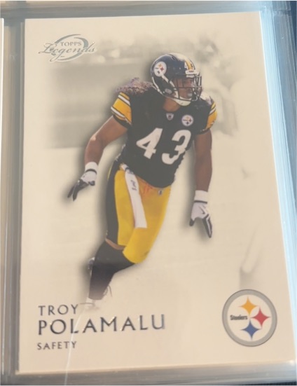 2011 Topps Legends #65 Troy Polamalu — front