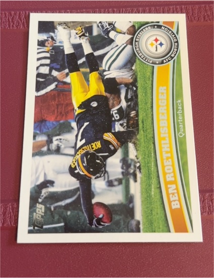 2011 Topps #90 Ben Roethlisberger — front