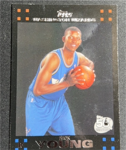 2007-08 Topps #126 Nick Young — front