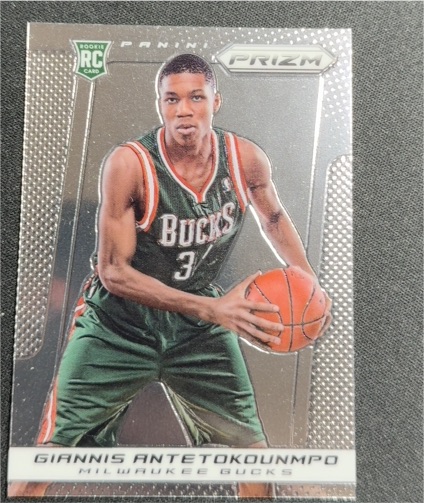 2013-14 Panini Prizm #290 Giannis Antetokounmpo — front