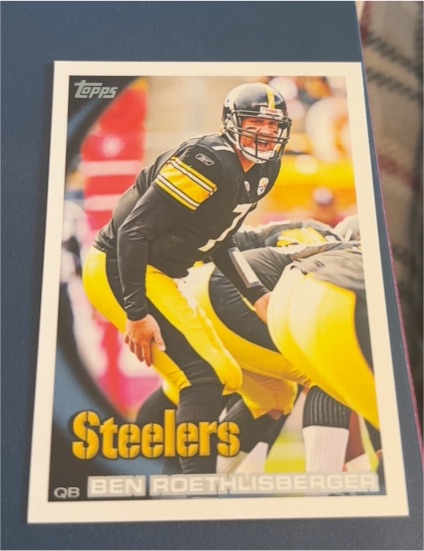 2010 Topps #280 Ben Roethlisberger — front