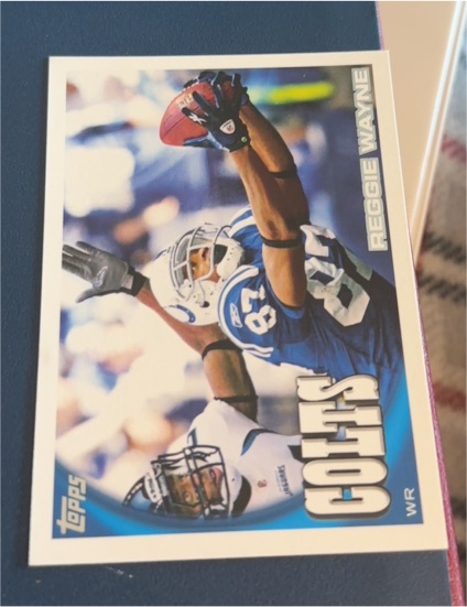 2010 Topps #180 Reggie Wayne — front