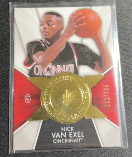 2014-15 Upper Deck SPx Finite Legends #X Nick Van Exel — front