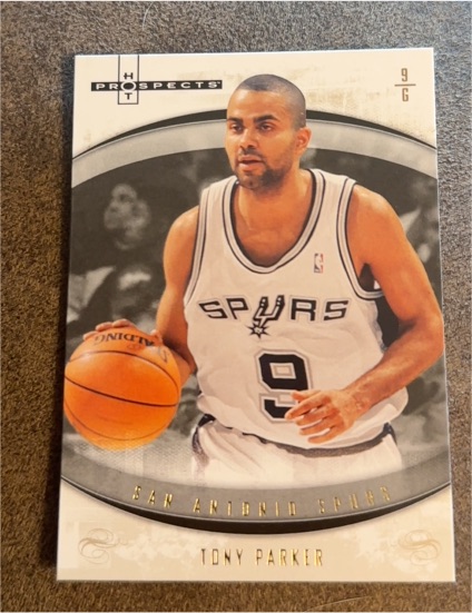 2007-08 Fleer Hot Prospects #36 Tony Parker — front
