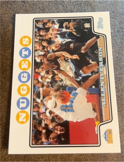 2008 Topps #3 Allen Iverson Nuggets — front