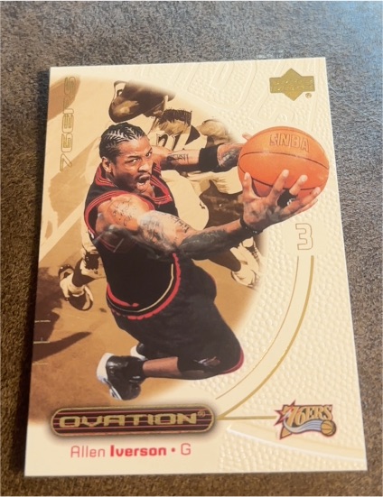 2000-01 Upper Deck Ovation #39 Allen Iverson — front
