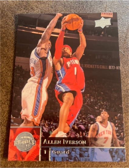 2009-10 Upper Deck #47 Allen Iverson — front