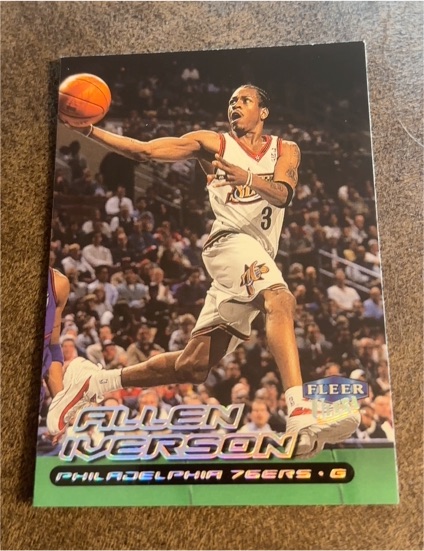1999-00 Fleer Ultra #20 Allen Iverson — front