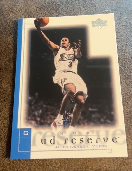 2000-01 Upper Deck Reserve #61 Allen Iverson — front