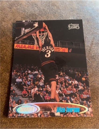 1998-99 Topps Stadium Club #75 Allen Iverson — front