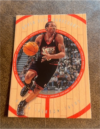 1998-99 Upper Deck Hardcourt #40 Allen Iverson — front