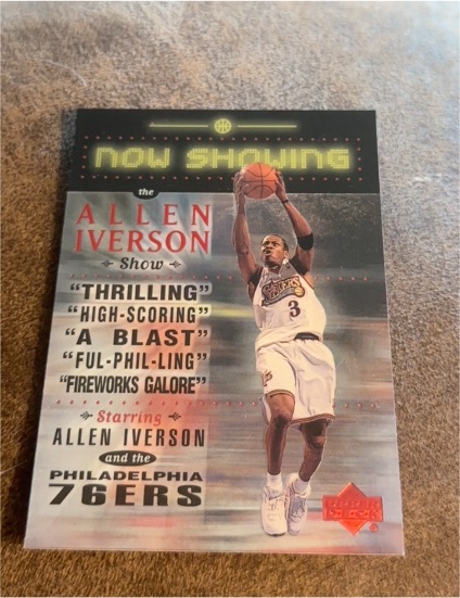 1999-00 Upper Deck Now Showing #NS20 Allen Iverson — front