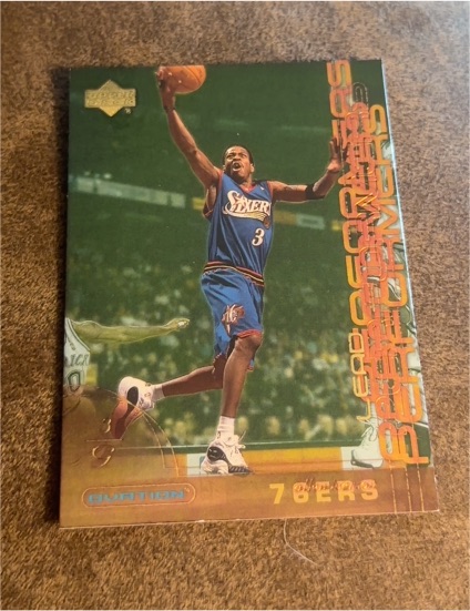 2000-01 Upper Deck Ovation Lead Performers #LP4 Allen Iverson — front