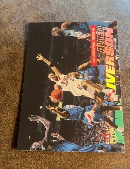2000-01 Fleer Ultra #156 Allen Iverson — front