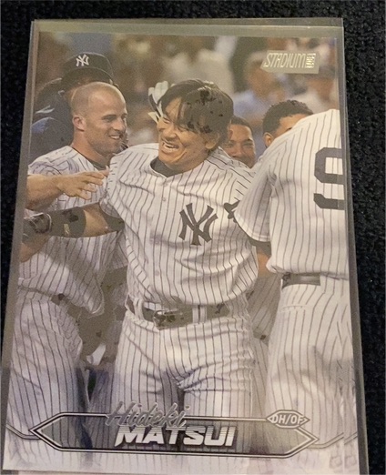 2024 Topps Stadium Club #142 Hideki Matsui — front